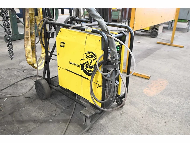 Esab warrior 500i cc/cv lasapparaat met esab warrior 304w feed unit - afbeelding 1 van  13
