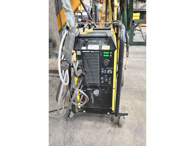 Esab warrior 500i cc/cv lasapparaat met esab warrior 304w feed unit - afbeelding 6 van  13