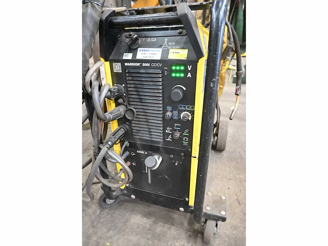 Esab warrior 500i cc/cv lasapparaat met esab warrior 304w feed unit - afbeelding 8 van  13