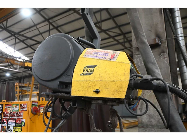 Esab warrior 500i cc/cv lasapparaat met esab warrior 304w feed unit - afbeelding 9 van  13