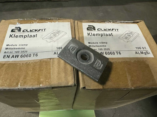 Esdec - 200 x paneelklem flatfix fusion - afbeelding 1 van  2