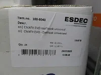 Esdec - clickfit evo - dakhaak (72x) - afbeelding 2 van  3