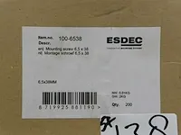 Esdec - montageschroef 6,5x38 (1000x) - afbeelding 2 van  2