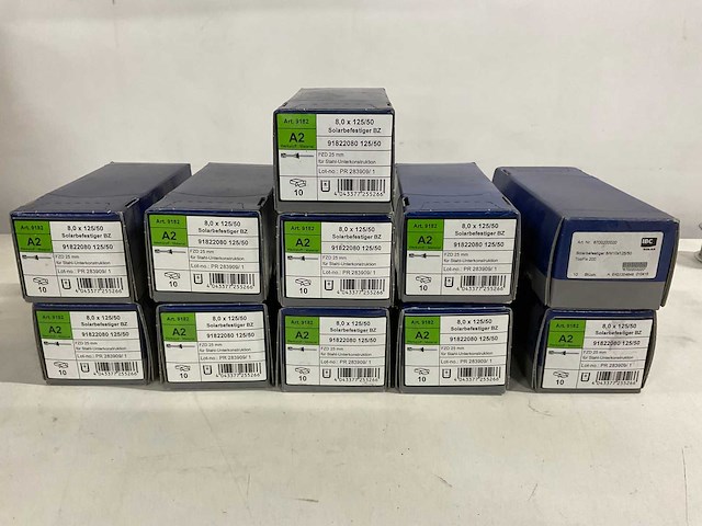 Esdec - montageschroeven 6,5 x 80 mm(1100x) - afbeelding 1 van  4