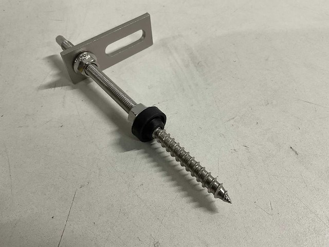 Esdec - stokschroef rvs m10x200 met stril (50x) - afbeelding 2 van  3