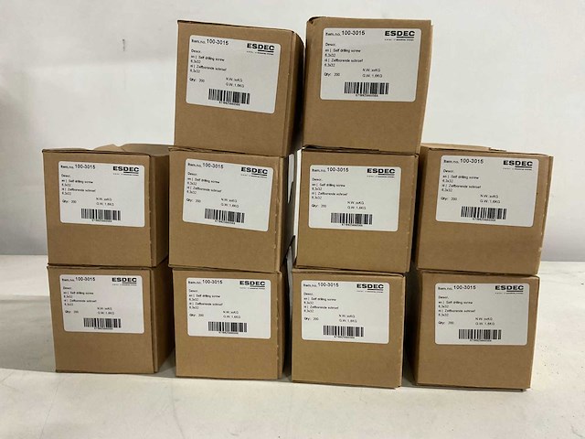 Esdec - zelfborende schroeven 6,3x32 mm (2000x) - afbeelding 1 van  4