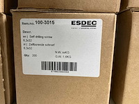 Esdec - zelfborende schroeven 6,3x32 mm (2000x) - afbeelding 2 van  4