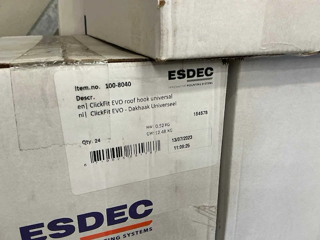 Esdec evo clickfit partij zonnepanelen montagematerialen - afbeelding 3 van  7