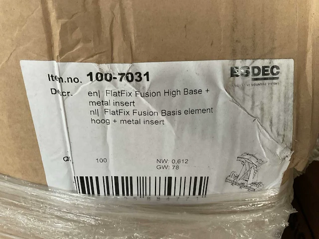 Esdec flatfix fusion partij montagesystemen zonnepanelen - afbeelding 21 van  21
