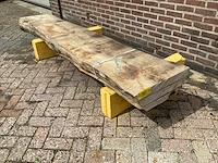 Esdoorn - 2018 gezaagd 200 x 500 x 2430 mm - schaaldeel (3x) - afbeelding 1 van  6
