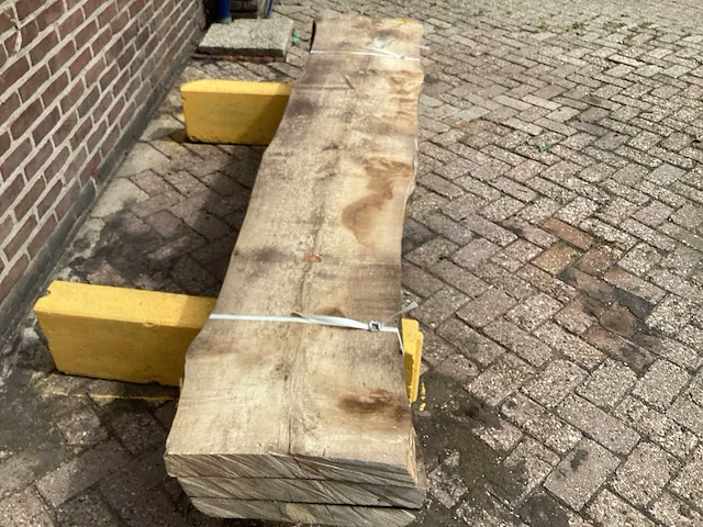 Esdoorn - 2018 gezaagd 200 x 500 x 2430 mm - schaaldeel (3x) - afbeelding 4 van  6