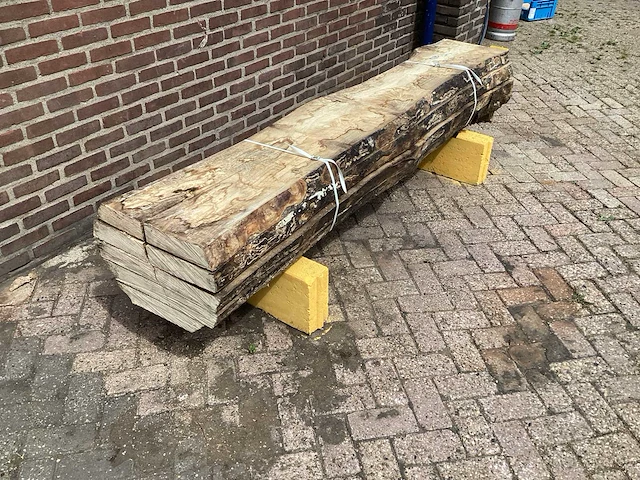 Esdoorn - 2018 gezaagd 340 x 540 x 2380 mm - schaaldeel (5x) - afbeelding 3 van  6
