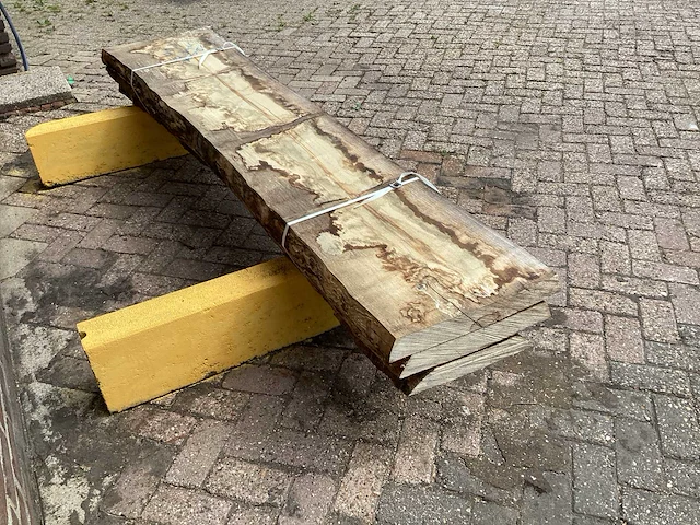 Esdoorn - 2019 gezaagd 220 x 530 x 2370 mm - schaaldeel (3x) - afbeelding 5 van  6