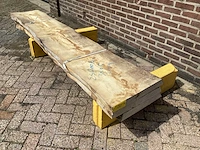 Esdoorn - 2019 gezaagd 290 x 490 x 2380 mm - schaaldeel (3x) - afbeelding 1 van  6