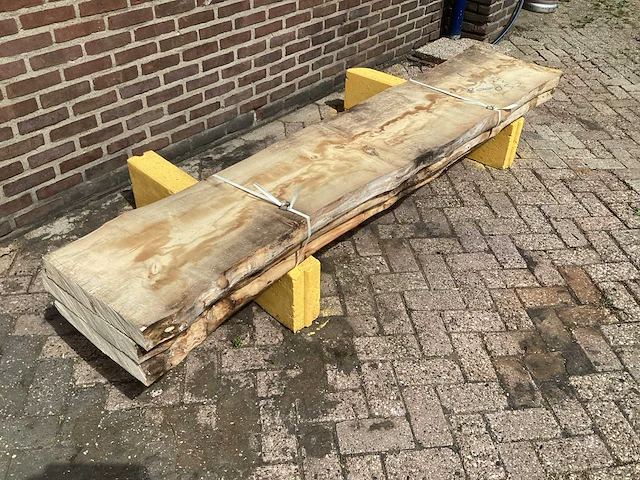 Esdoorn - 2019 gezaagd 290 x 490 x 2380 mm - schaaldeel (3x) - afbeelding 3 van  6