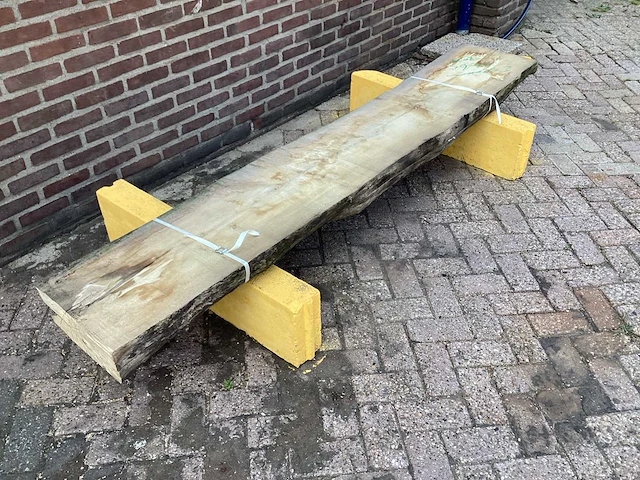 Esdoorn - 2020 gezaagd 140 x 420 x 2470 mm - schaaldeel (2x) - afbeelding 3 van  6