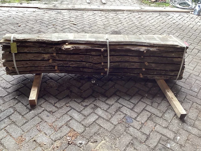 Esdoorn kd ovengedroogd 2300x550x500 mm schaaldeel (7x) - afbeelding 2 van  5