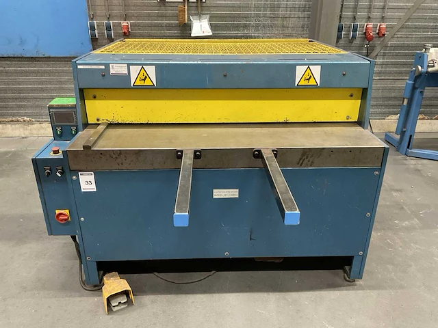 Esm q11-1300x4 guillotineschaar - afbeelding 3 van  9