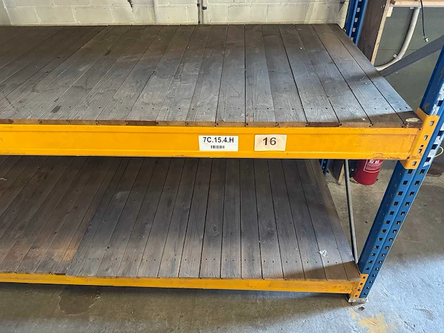 Esmena - palletstelling 3,8 meter (250cm hoog) v.v. legborden - afbeelding 3 van  4