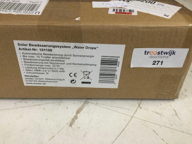 Esotec - bewateringssysteem op solar. - afbeelding 3 van  3