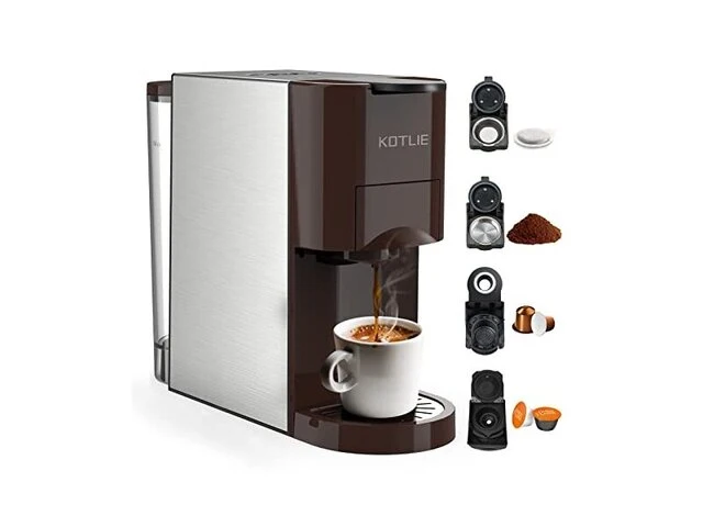 Espresso koffiemachine - 4-in-1 nespresso capsule kotlie - afbeelding 2 van  5