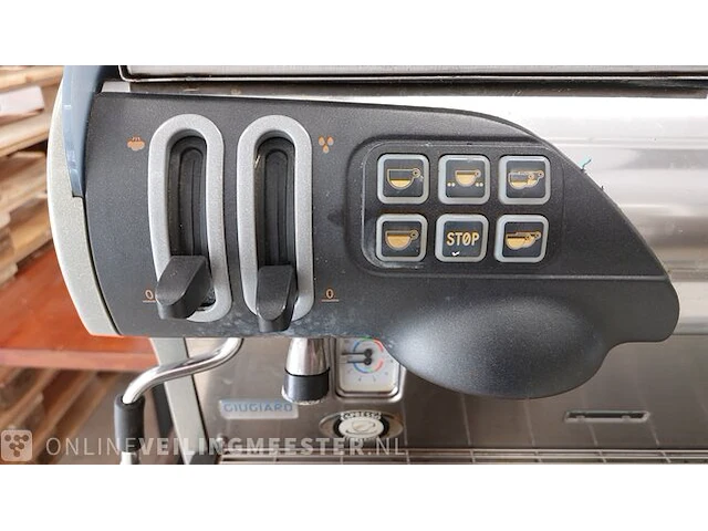 Espresso koffiemachine met bonenmaler op onderstel faema en espresso italiano, smart en md3000 - afbeelding 12 van  13