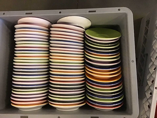 Espresso servies gekleurd (75x) - afbeelding 4 van  6