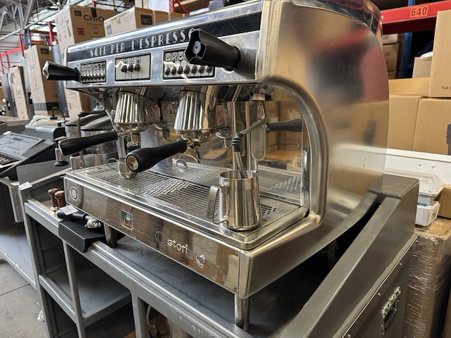 Espressomachine, 2x koffiemolen, waterontharder astoria, sae./2-ai - afbeelding 11 van  15
