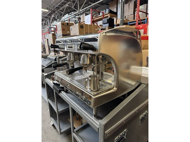Espressomachine, 2x koffiemolen, waterontharder astoria, sae./2-ai - afbeelding 12 van  15
