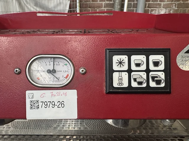 Espressomachine fiorenzato, rio 2gr - afbeelding 4 van  8