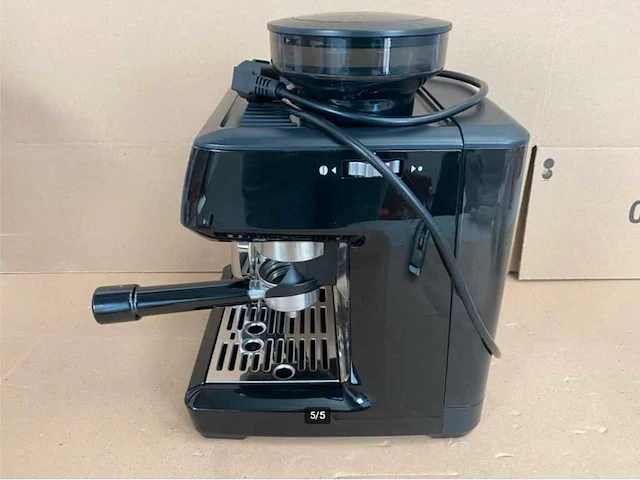 Espressomachine solis grind & infuse compact black - afbeelding 2 van  7