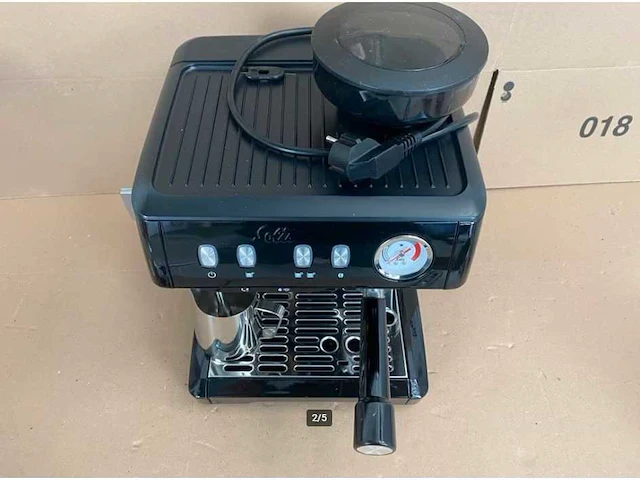 Espressomachine solis grind & infuse compact black - afbeelding 7 van  7