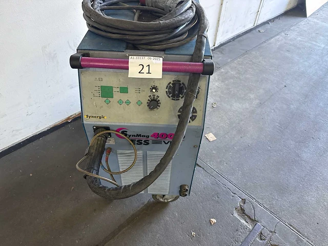 Ess 209 - synmag 4000 - mig welding machine - afbeelding 3 van  6