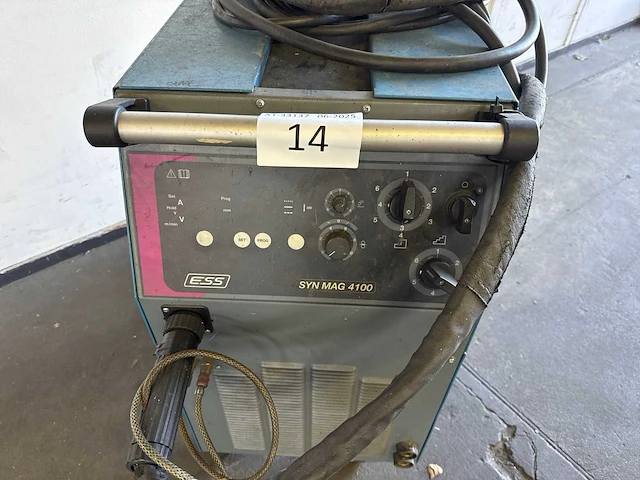 Ess 232 - synmag 4100 - mig welding machine - afbeelding 4 van  6