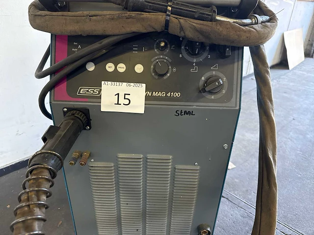 Ess 234 - synmag 4100 - mig welding machine - afbeelding 3 van  6
