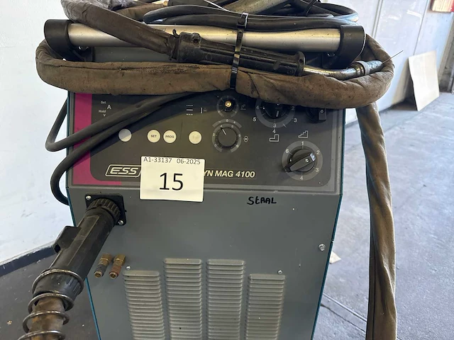 Ess 234 - synmag 4100 - mig welding machine - afbeelding 4 van  6