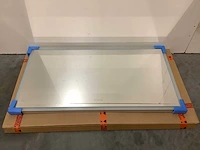 Ess lugano - led - badkamer spiegel aluminium 130x80cm - afbeelding 5 van  6