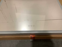 Ess lugano - led - badkamer spiegel aluminium 90x80cm - afbeelding 2 van  4