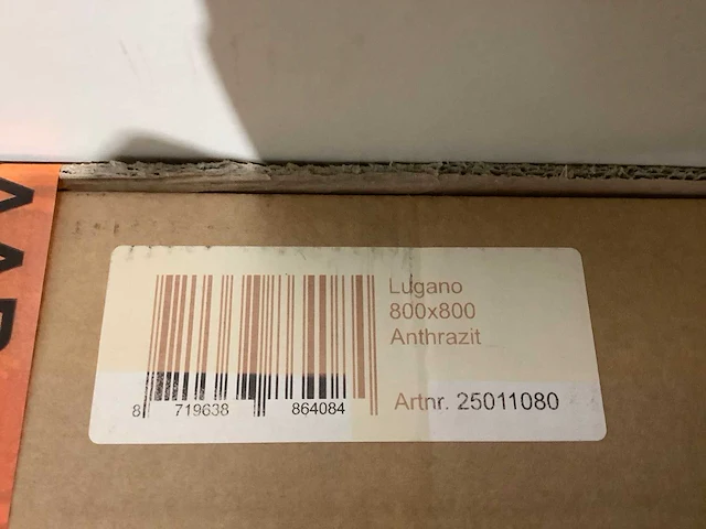 Ess lugano - led - badkamer spiegel antraciet 80x80cm - afbeelding 5 van  5
