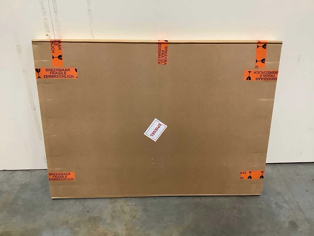 Ess lugano - led - badkamer spiegel antraciet 90x70cm - afbeelding 2 van  5