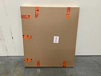 Ess lugano - led - badkamer spiegel crème 70x70cm - afbeelding 4 van  5