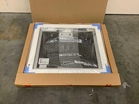 Ess lugano - led - badkamer spiegel wit 80x70cm - afbeelding 3 van  5