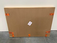 Ess lugano - led - badkamer spiegel wit 90x70cm - afbeelding 2 van  5