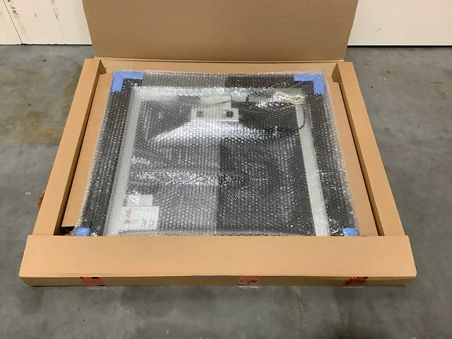 Ess lugano - led - badkamer spiegel zwart 80x80cm - afbeelding 2 van  4