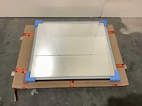 Ess lugano - led - badkamer spiegel zwart 90x80cm - afbeelding 3 van  5