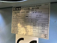 Ess pulsarc 350 mig lasapparaat - afbeelding 3 van  6