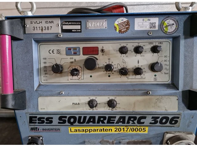 Ess squarearc 306 tig lasapparaat - afbeelding 6 van  9