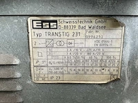 Ess transtig 231 lasapparaat - afbeelding 8 van  8