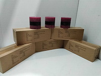 Esschert design - zybh021 - doos met 18 rustieke kaarsen - afbeelding 1 van  4