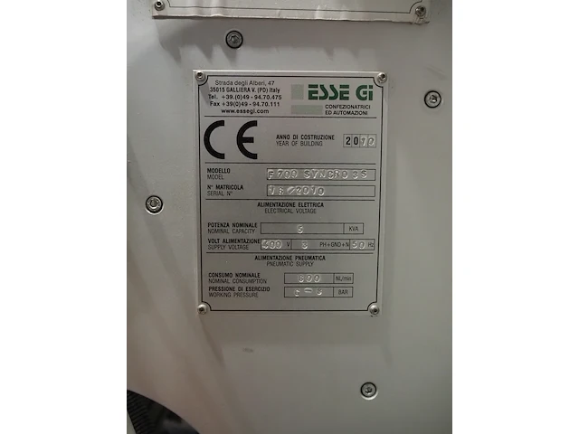 Esse gi packaging systems - afbeelding 16 van  24